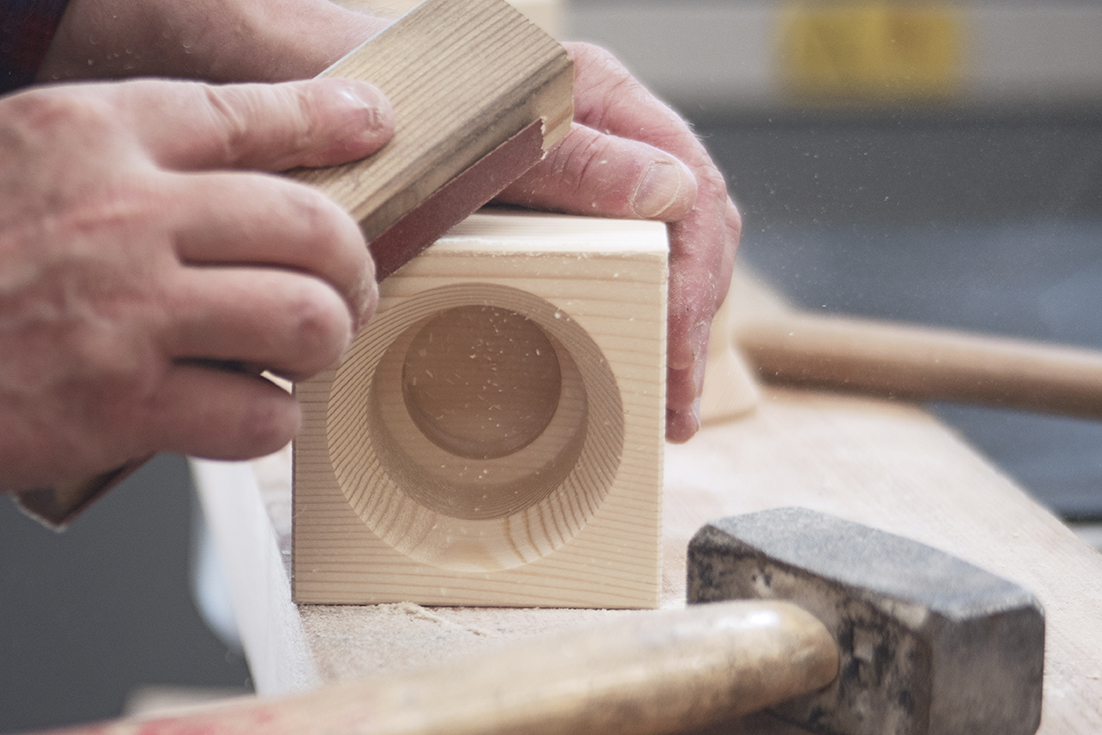 vaia cube lavorazione