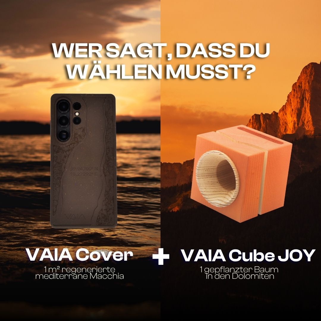 VAIA Cube JOY und VAIA Cover zusammen