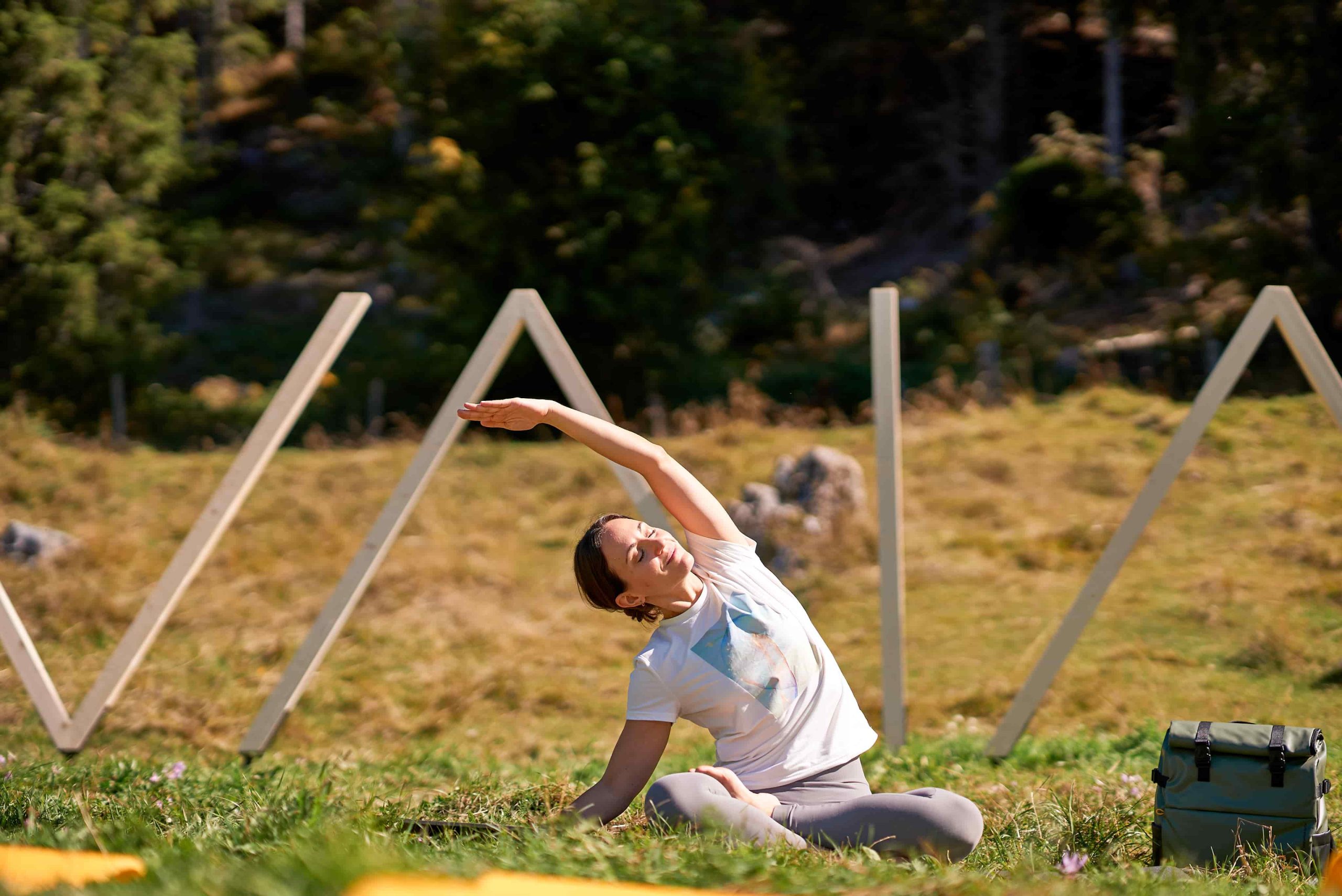 Sessione di yoga