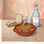 MENU MINESTRONE CON STRUDEL E ACQUA - image 1