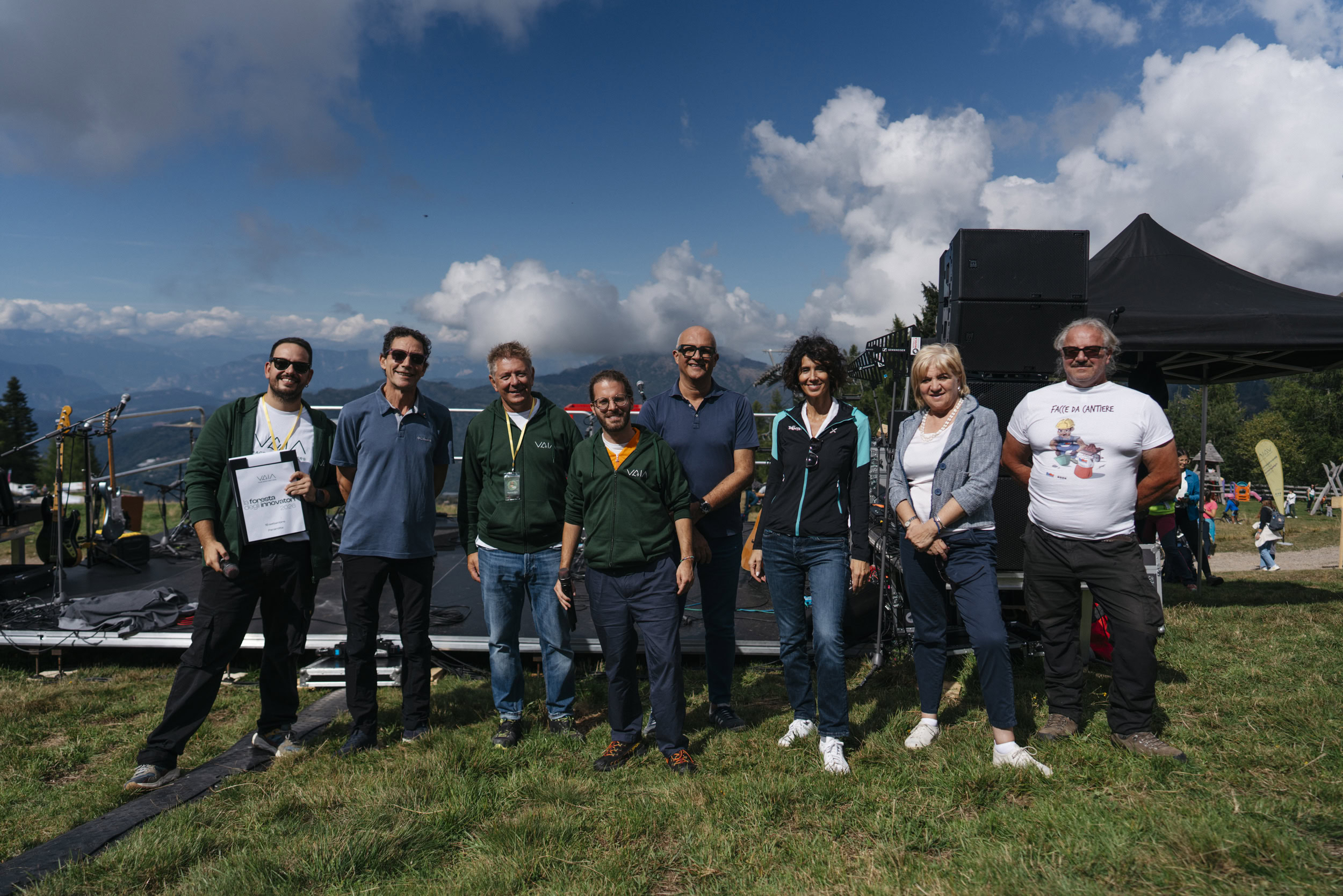 Photo avec Partenaire